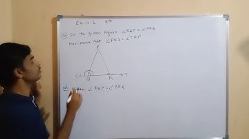 Lines and angles 9th class 4th chapter exercise 4.2 (5th problem)