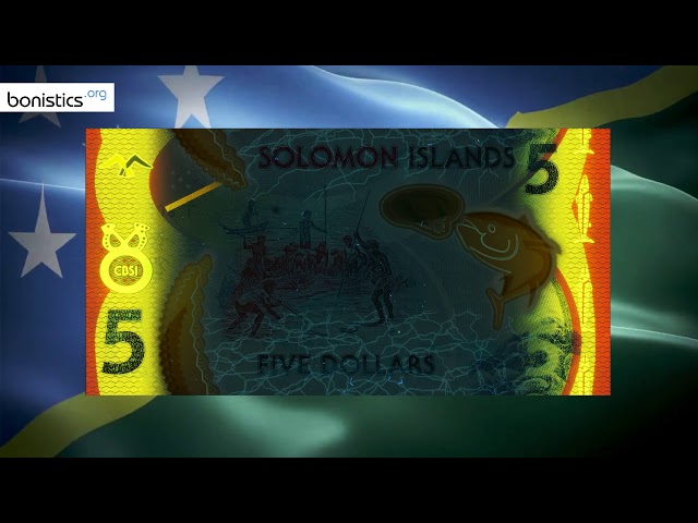 Solomon Islands 5-Dollar Note 2019 class=