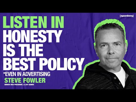 Listen In: Honesty Is The Best Policy, Even In Advertising