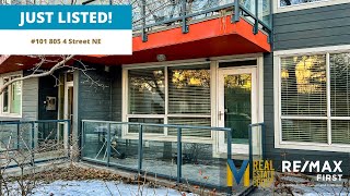 SOLD - #101 805 4 Street NE - Real Estate Walkthrough Video