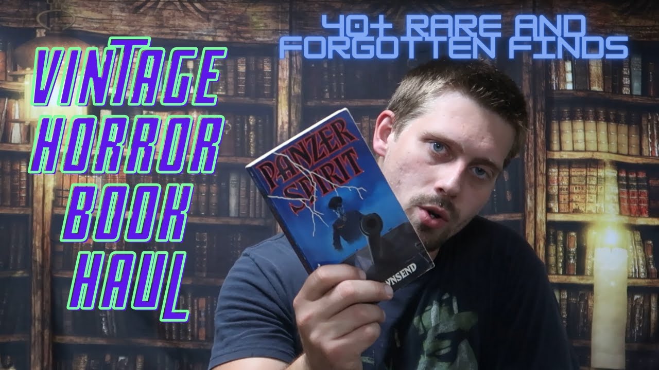 Another Huge Vintage Horror Book Haul 41 Hidden Gems, Fan Favorites