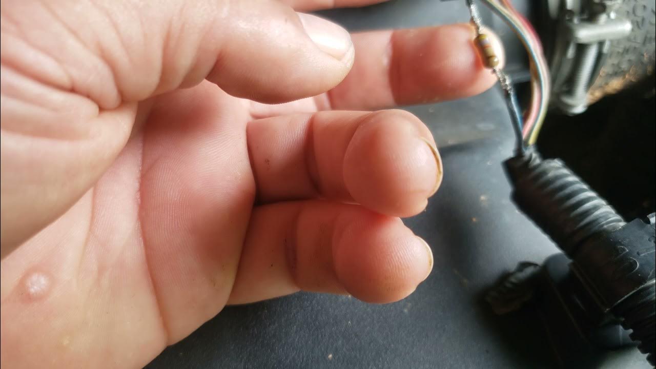 colocando resistor para inibir falha EGR Pajero full YouTube