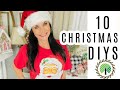 🌲10 DIY DOLLAR TREE CHRISTMAS WREATHS, GARLANDS🌲 Ep. 9 "I love Christmas" Olivia's Romantic Home DIY