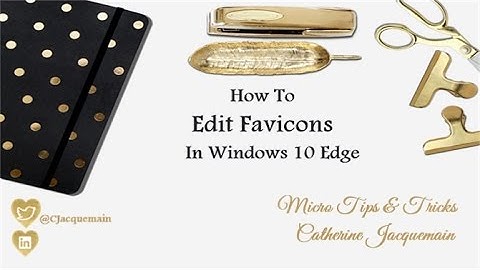 Windows 10 Edge Favicon