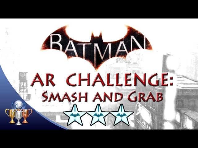 Batman Arkham Knight Smash and Grab (3 STARS) Predator AR Challenge class=