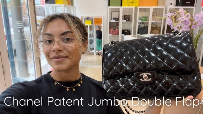 Fashionphile Unboxing- Chanel Jumbo Patent Leather with Modshot (Plus Size)  