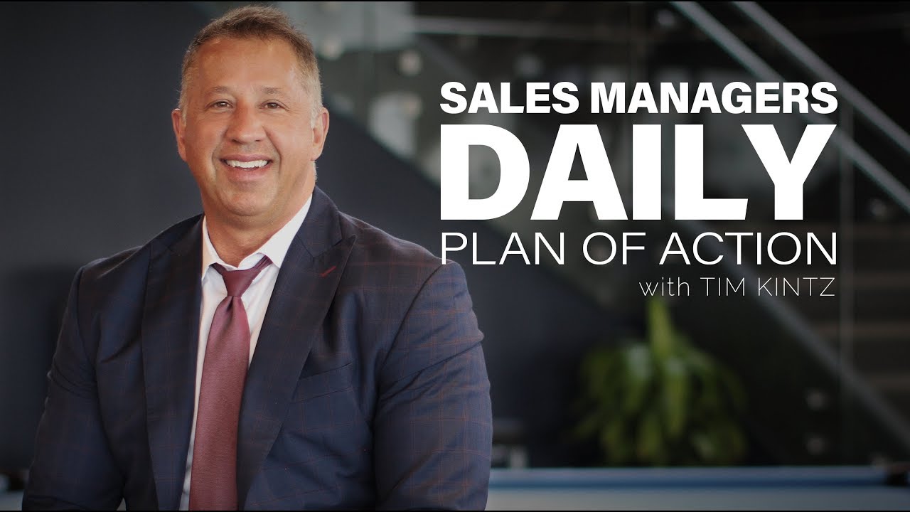 New Update Sales Manager Daily Action Plan