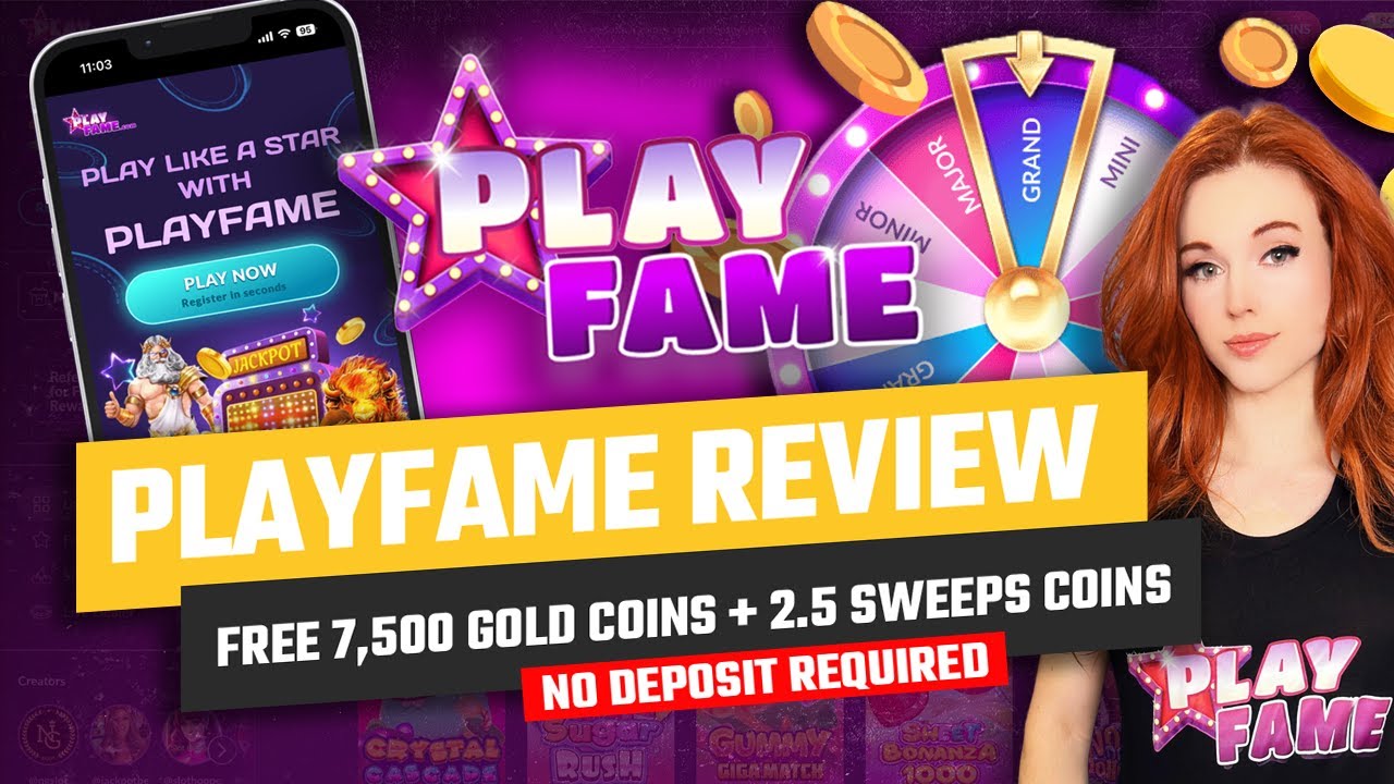 🎰 PlayFame Social Casino Review | 25 SC for $9.99 Sign Up Offer