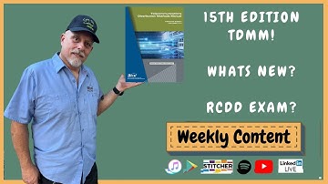 Unveiling the 15th Edition of the TDMM: Future-Proofing ICT Infrastructure with Bob Hertling | RCDD