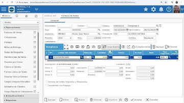 ERP en Nube:  Como hacer una Factura Electrónica SRI en eFactory Software ERP