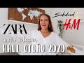 HAUL OTOÑO 2020 + MIS REGALOS de CUMPLE (Zara, Subdued, H&M, Bershka...)