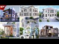 Latest top 24 single floor house front elevation designs 