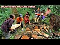 Firewood from YOUTUBE MONEY | Carrying Firewood Uphill from the Forest | Rural Nepal life | Part-1