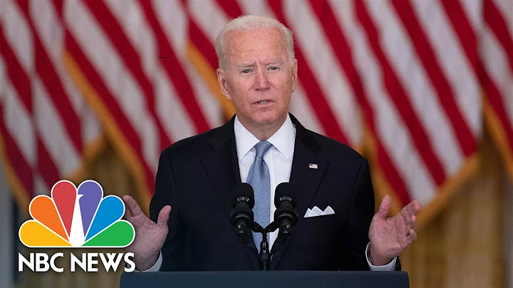 Biden Delivers Remarks On Covid Vaccine Program | NBC News