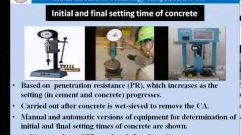 Mod-01 Lec-06 Basic properties of concrete