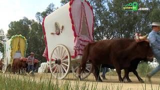 COMPLETO Raya Real y Palacio con la Hermandad de Gines 2018.