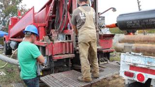 Drilling to Depth with a New Drill Bit - Adjacent to Bird Creek, Osage County, Oklahoma