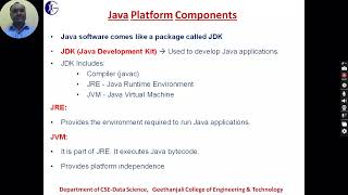 Session-IV - Java Components