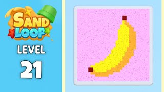 Celebrity Sand Loop level 21 solution Wealth