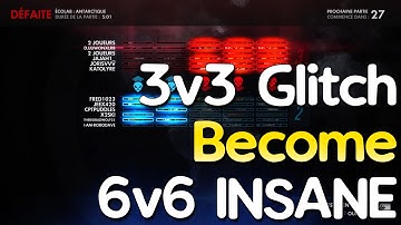 OCG - Overwatch Glitch 3v3 become 6v6 INSANE! Ecopoint Antarctica