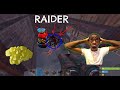 I heard him raiding...