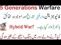 Five generations of warfare  hybrid war  fifth generation  warfare  what is proxy war  css