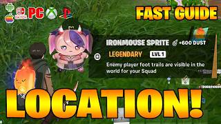 How & Where to Find IronMouse Sprite Location in Fortnite! (How to Get IronMouse Sprite Location)