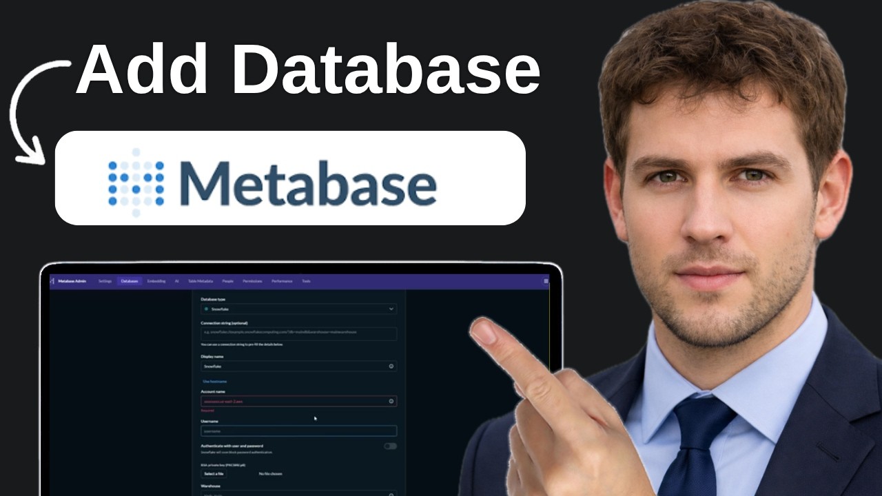 How To Import Sheets To Metabase Airbyte - YouTube