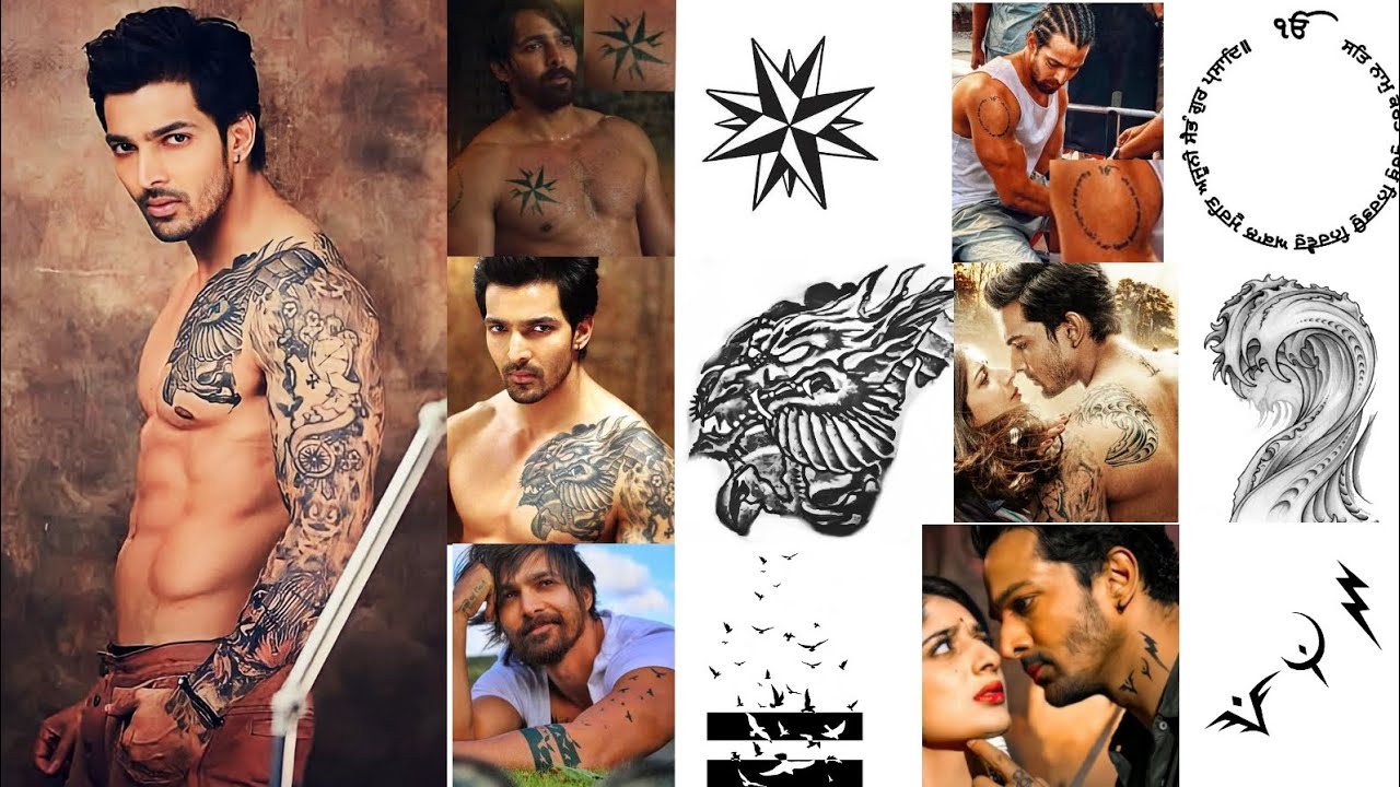 Harshvardhan rane tattoo | Ink House Tattoo |How to make a Tattoo at home |  neck tattoo - YouTube