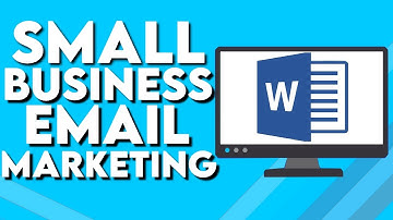 How To Create Small Business Email Marketing on Microsoft Word