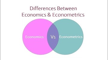 Differences Between Economics and Econometrics