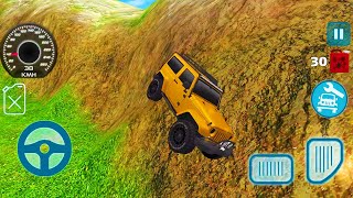 Offroad Jeep Driving Simulator   Luxury SUV 4x4 Prado Stunts   Android GamePlay screenshot 4