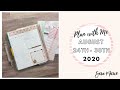 Plan with Me | August 24th - 30th 2020 | EC DAILY DUO | Sara Marie Stickers |