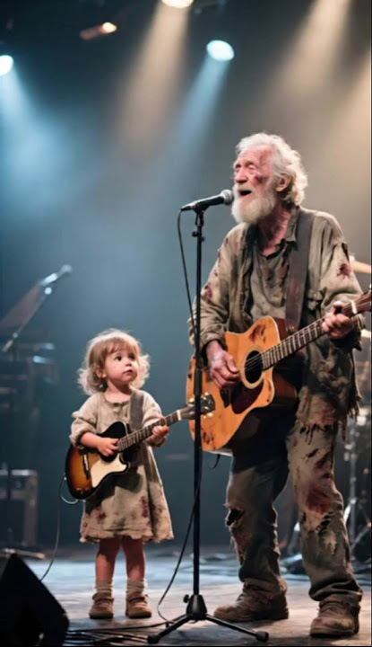 Grandfather teaches granddaughter 'El Condor Pasa',hoping she will grow and soar like an eagle#music
