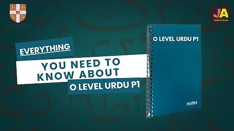 Everything you need to learn about paper 1 O level/IGCSE Urdu 2025 by Ms Jabeen Iftikhar