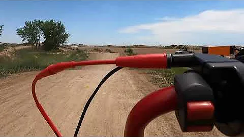 1st day on the vintage Mini Bike with BFD