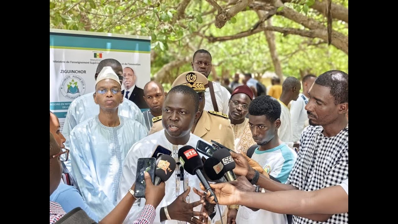 Ouverture officielle de l'université de Kolda: le CROUS de Ziguinchor prêt pour le démarrage