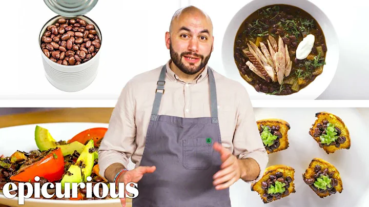 Pro Chef Turns Canned Black Beans Into 3 Meals For...