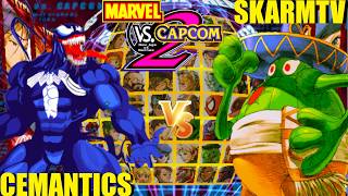 Marvel Vs Capcom 2 Skarmtv Vs Cemantics