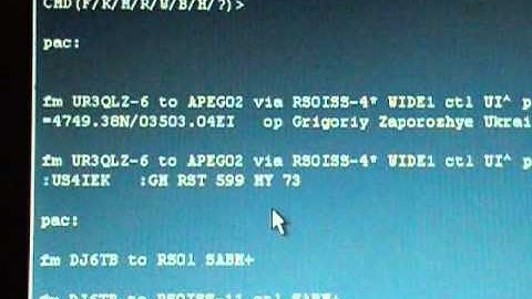 Connect the International Space Station ISS via packet radio with an FT-897D