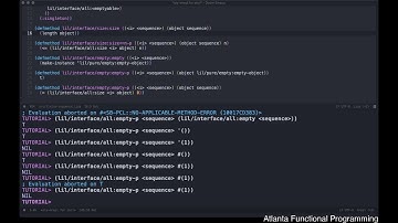 Common Lisp Study Group: Lisp Interface Library (Part 3)