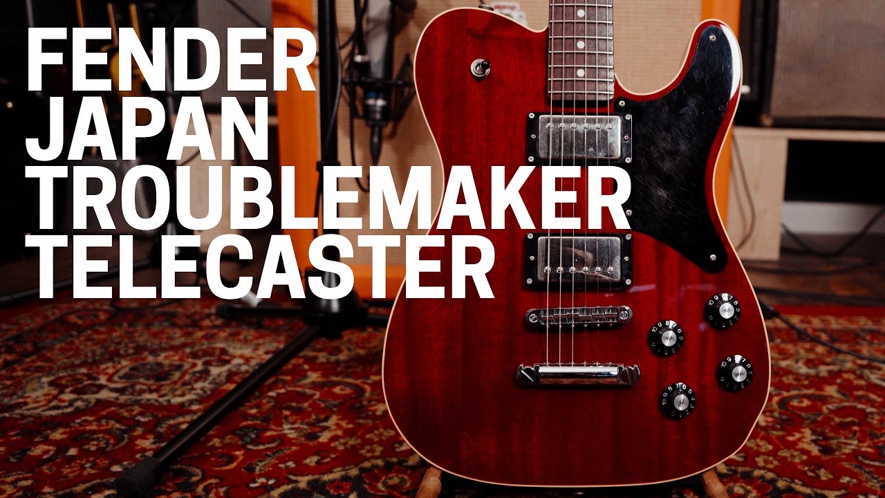 Is This Fender's Answer to the Gibson Les Paul? - YouTube