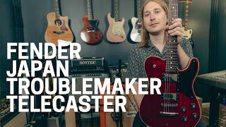 Checking Out the Fender Troublemaker Telecaster by Fender Japan