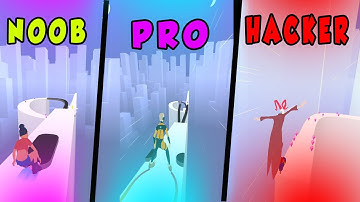 NOOB vs PRO vs HACKER Sky Roller SKAT MASTERS