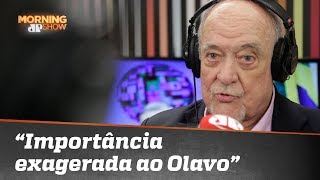 “Dão a Olavo importância exagerada", diz J.R. Guzzo