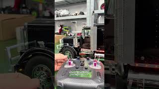 Installed a reading light on a newly completed custom 1/14 scale 8x4 Grandhauler #rc