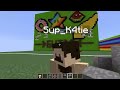 A meeting between me and Sup_4Ktie in Minecraft