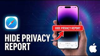 How To Hide Privacy Report On Safari | Disable Privacy Report On iPhone