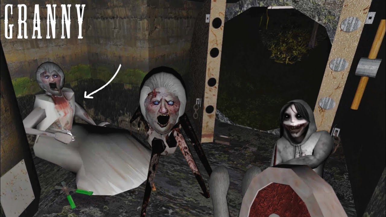 New Sewer Escape with Angelene mom and New Enemies in Granny Arrival Update