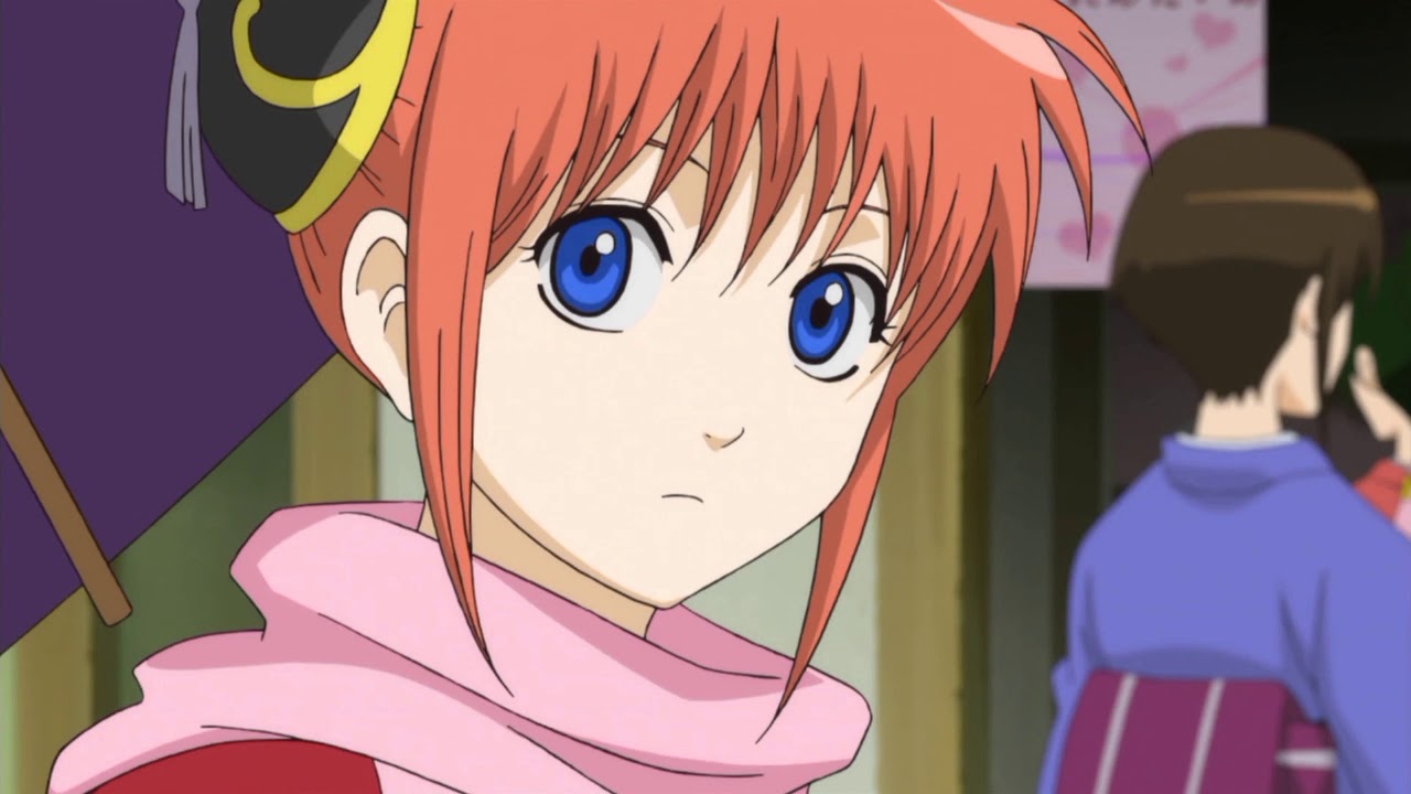 Gintama kagura cute/happy moments raw clips | Read desc!